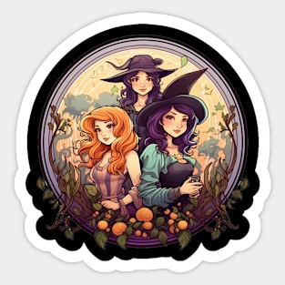 3 Witches Sticker